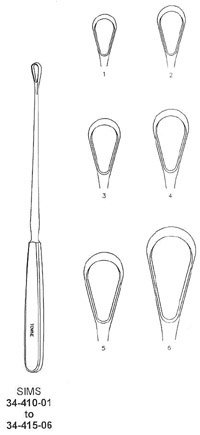 Simon Uterine Scoops